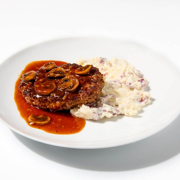 Salisbury Steak with Mushroom Gravy
