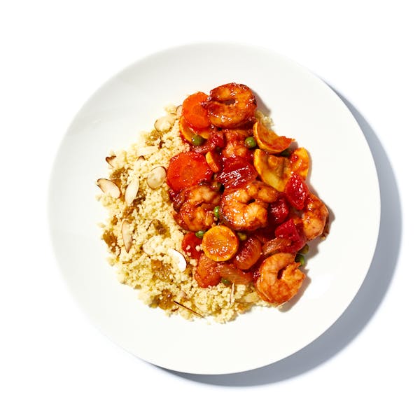 Aromatic Moroccan Shrimp Tagine