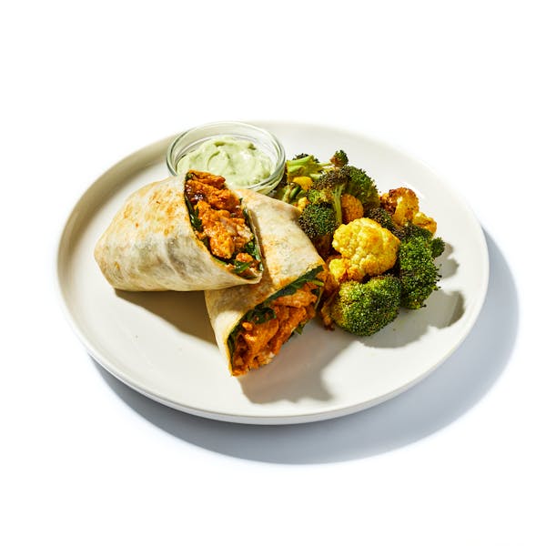 Chicken Korma Wrap