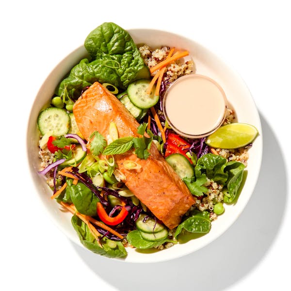 Salmon Buddha Bowl