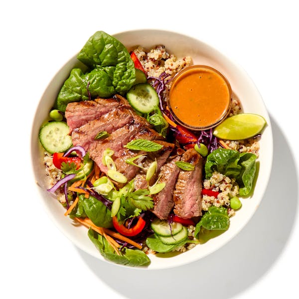 Flank Steak Buddha Bowl