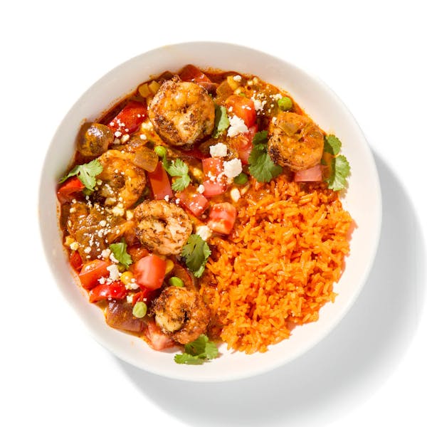 Peruvian Shrimp Chowder