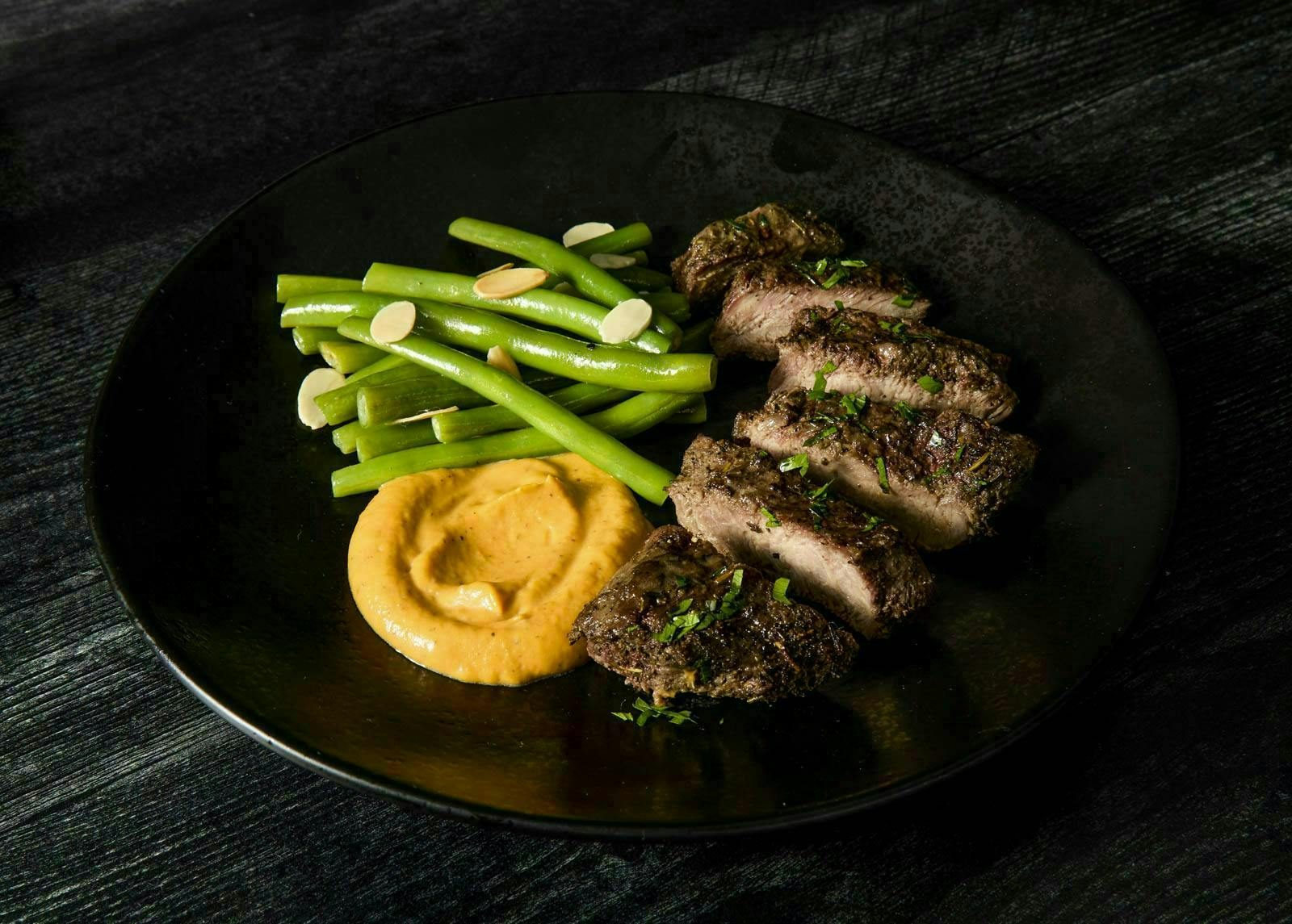 Herb-Roasted Flat Iron Steak