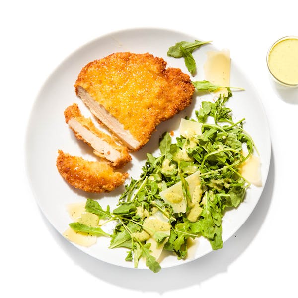 Golden-Fried Pork Milanesa
