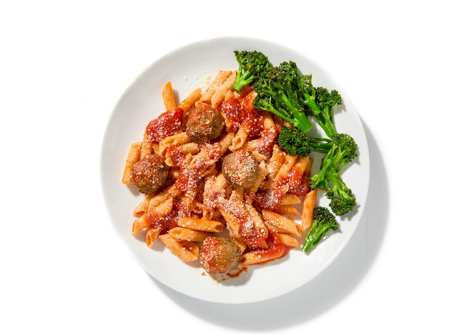 Classic Meatball Pasta Pomodoro