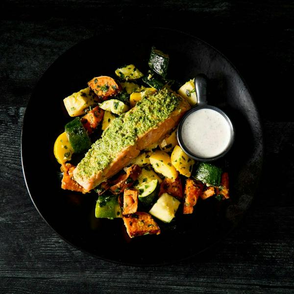 Chive Butter Salmon