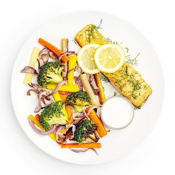 Dill-Marinated Wild-Caught Salmon