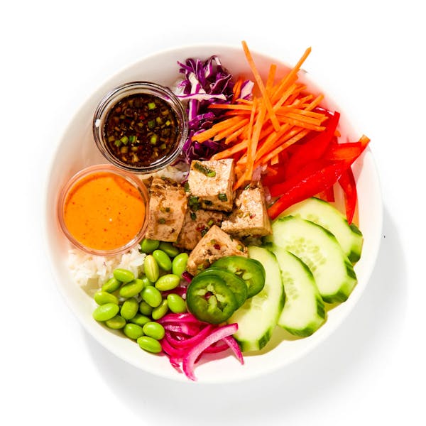 Tofu Poke Bowl