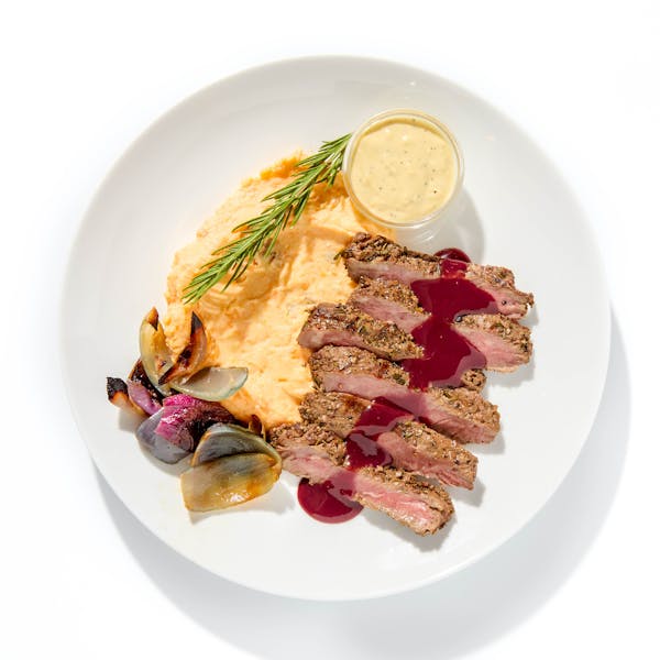 Rosemary-Grilled Flat Iron Steak