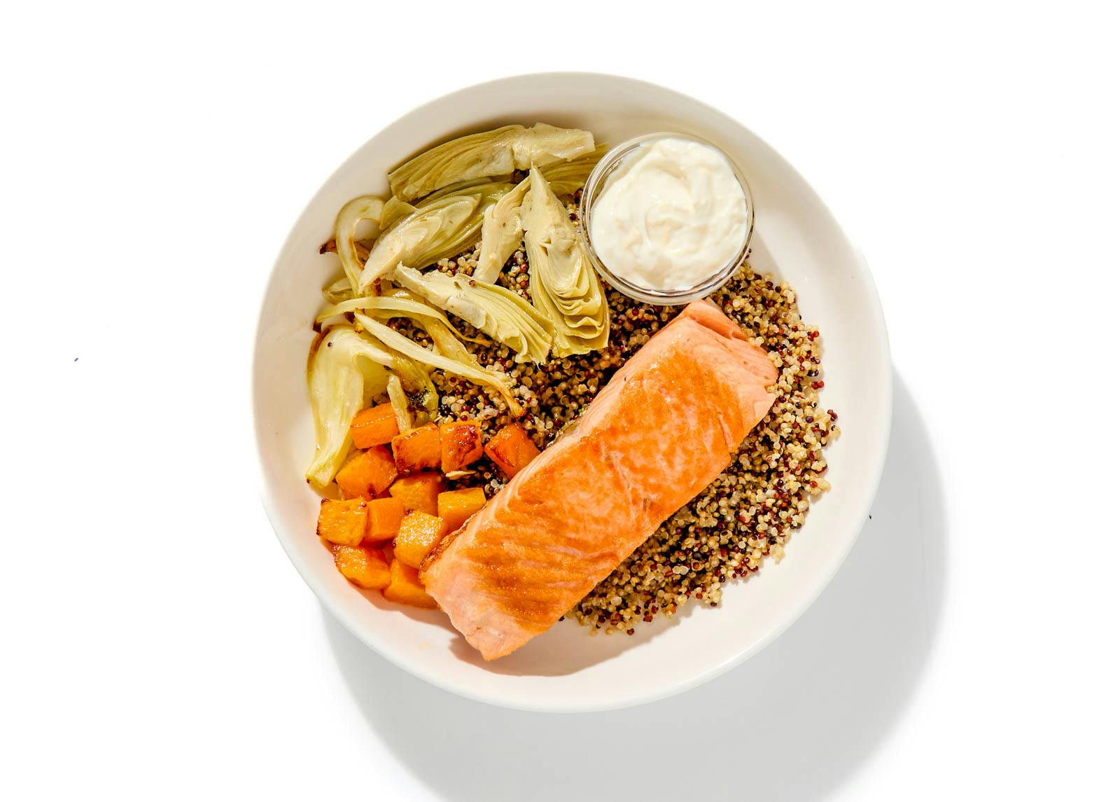 Salmon & Quinoa Bowl