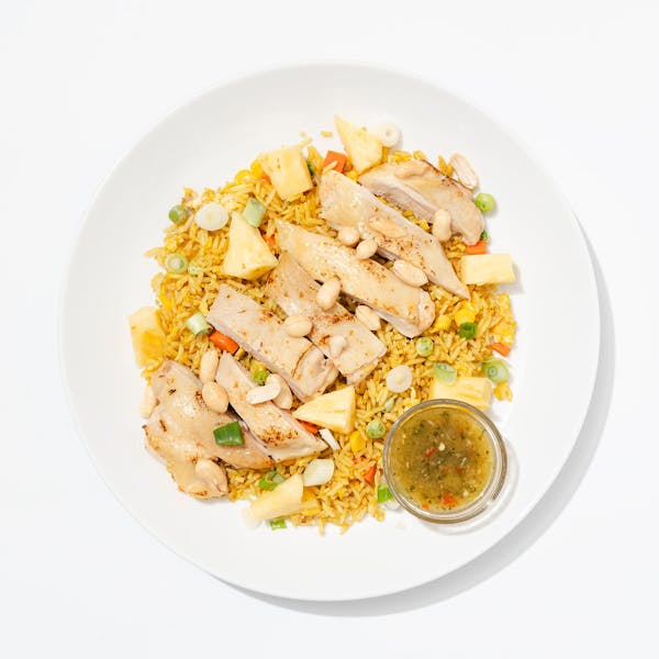 Pineapple Chicken Fried Rice