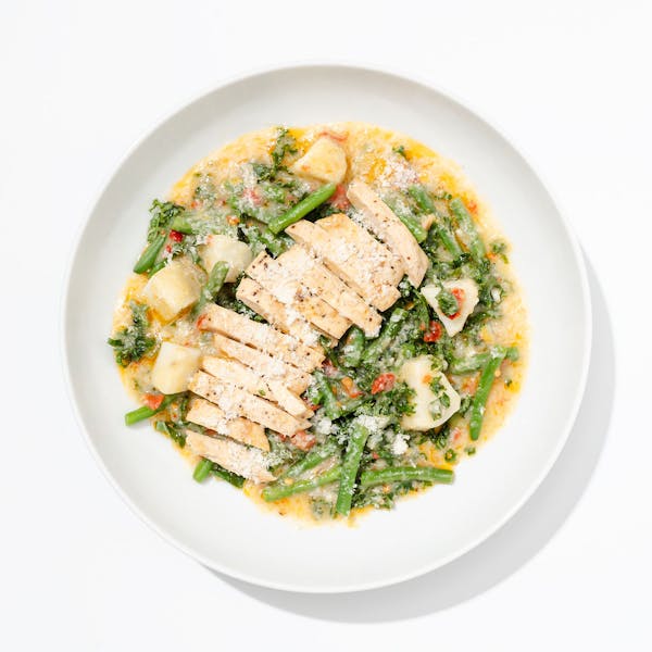 Tuscan Roast Chicken Stew