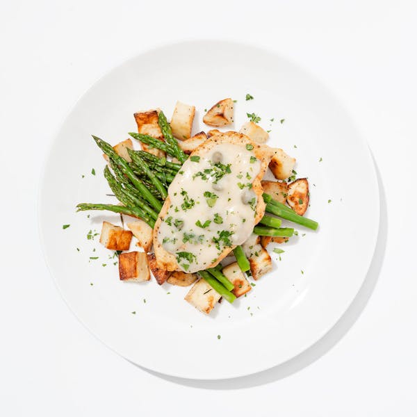 Pan-Seared Chicken with Lemon-Caper Sauce