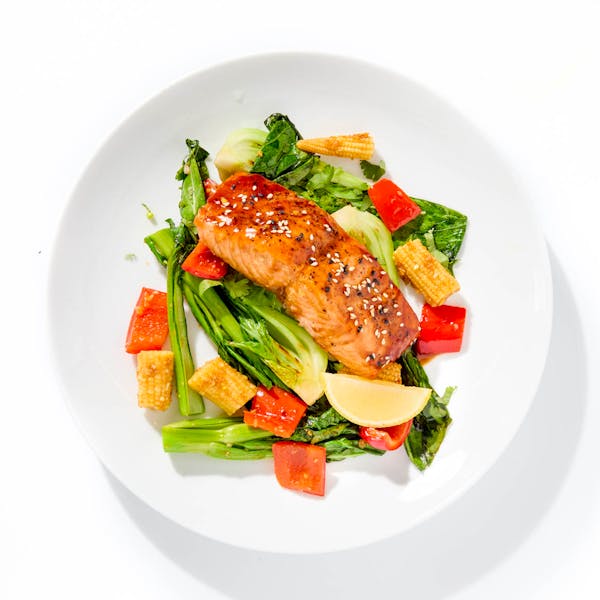 Soy-Chili Glazed Salmon