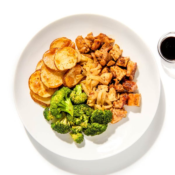 Pepper-Rubbed Chicken Thighs