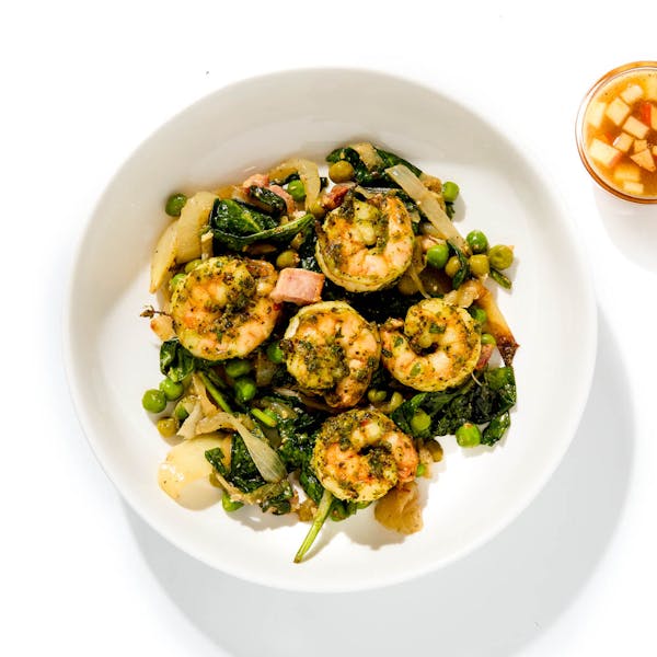 Spice Crusted Shrimp