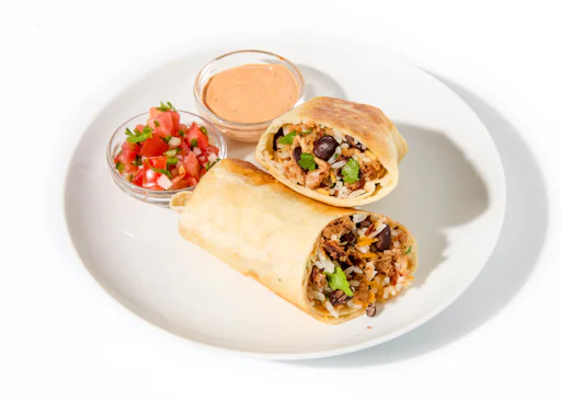 Adobo Braised Pork Burrito