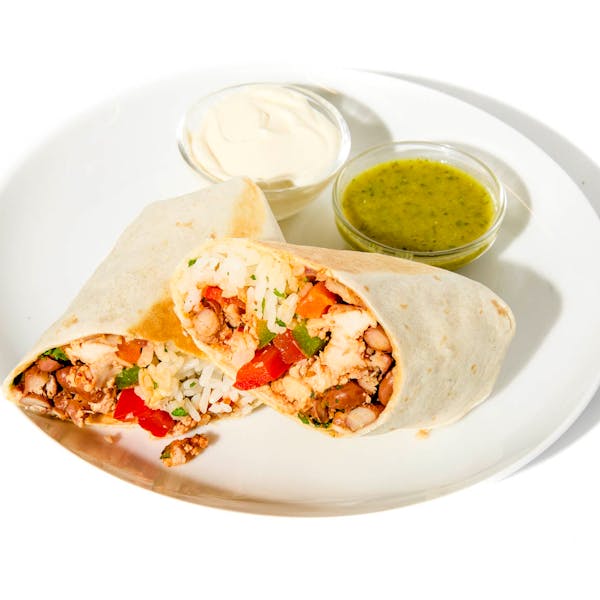 Al Pastor Chicken Burrito