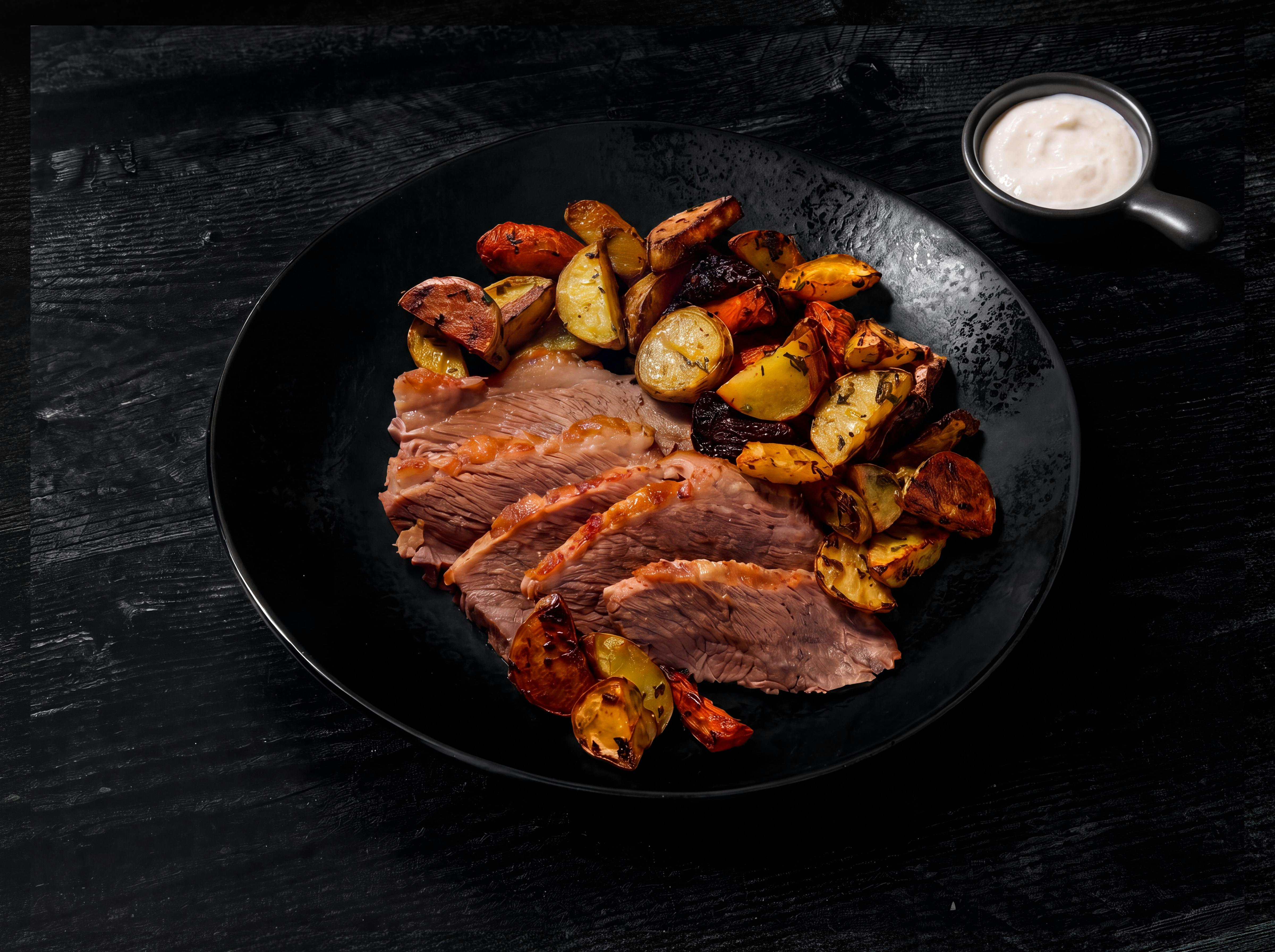 Mom's Oven-Roasted Beef Brisket