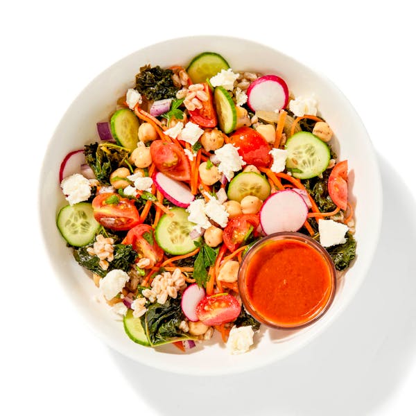 Farro & Kale Mediterranean Bowl