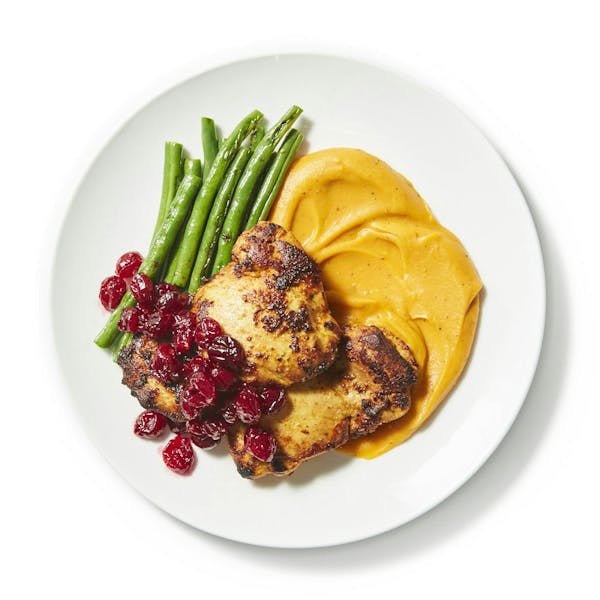 Pumpkin-Spice Chicken Tikka