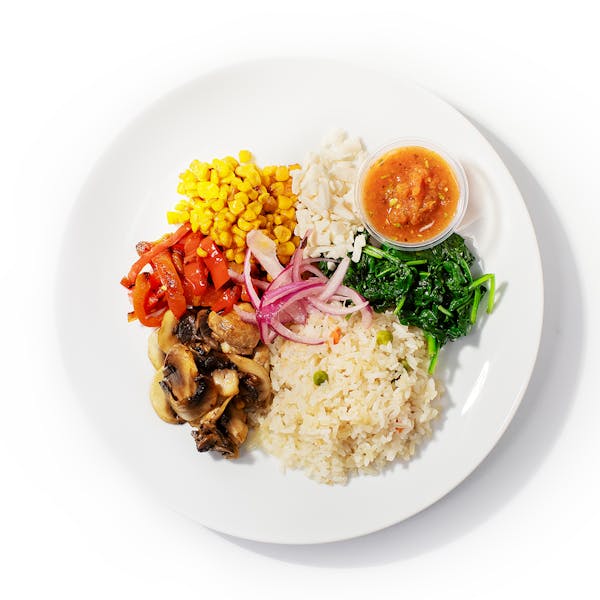 Garlic Mushroom Bowl