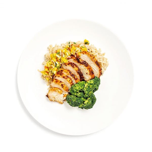 Blackened Chicken & Mango-Habanero Salsa