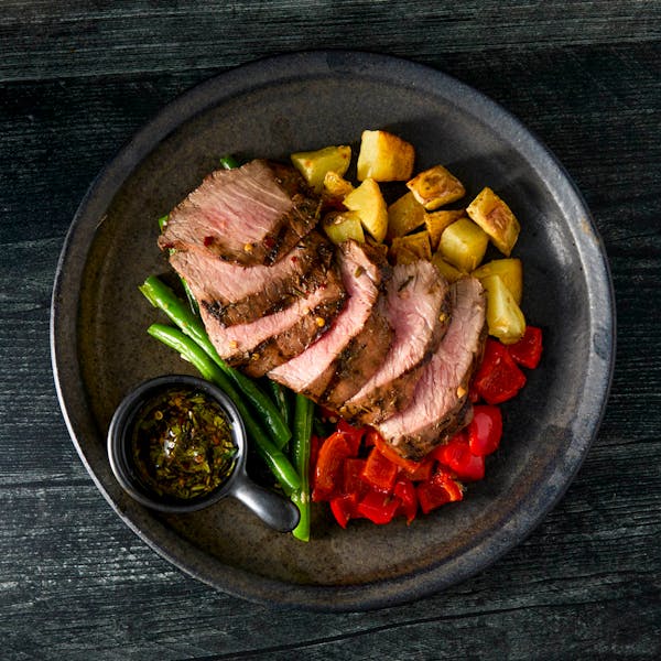 Grilled Flat Iron Steak