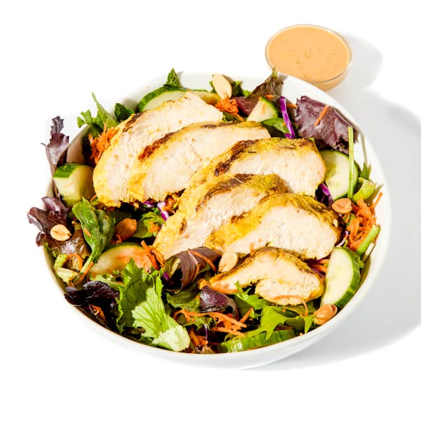 Thai Chicken Satay Salad