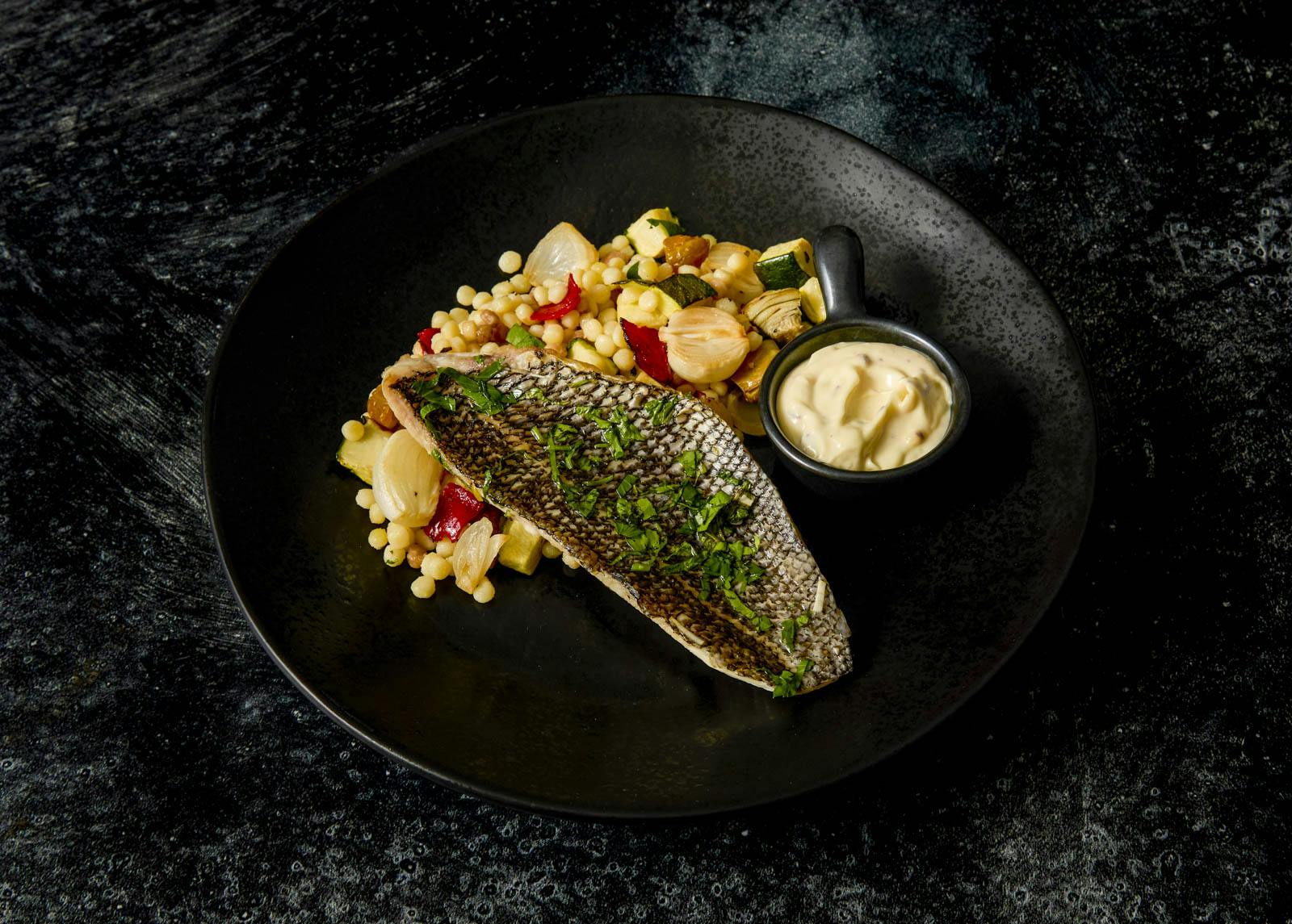 Herb-Roasted Seabass