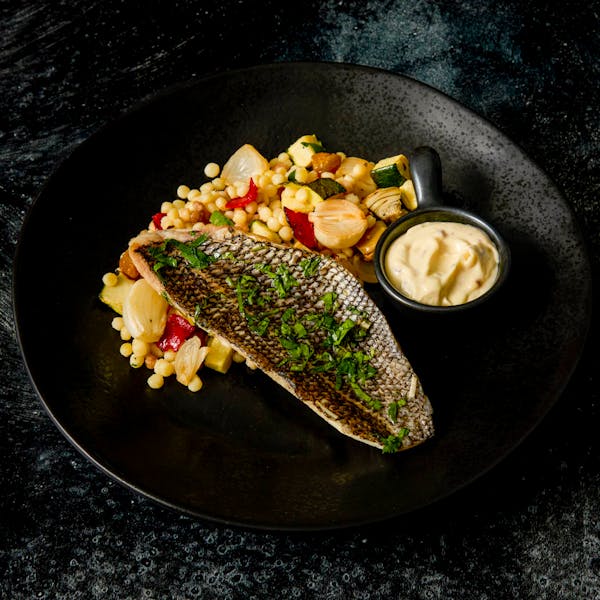Herb-Roasted Seabass
