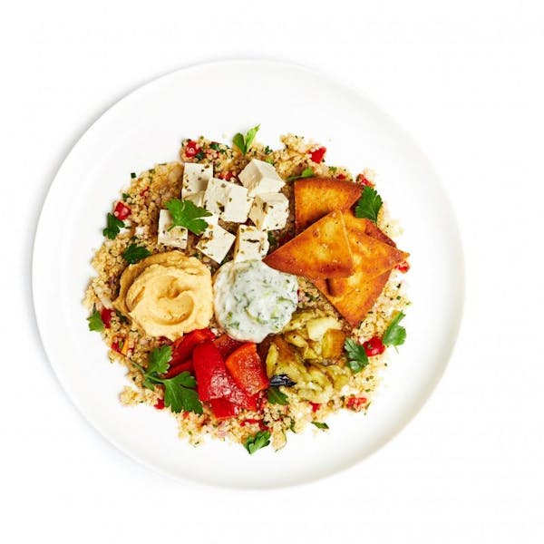 Mediterranean Hummus Bowl