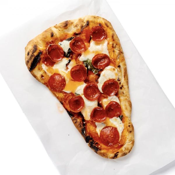Pepperoni Naan Pizza