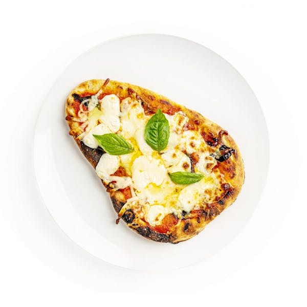 Grilled Naan Pizza Margherita