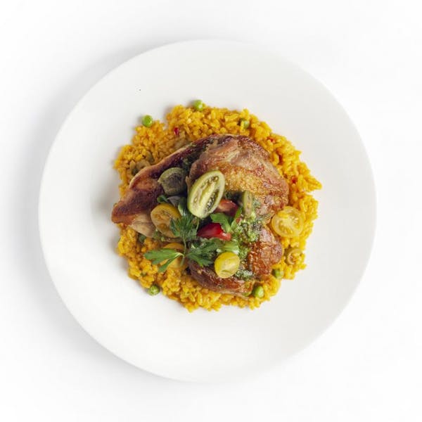 Michelle's Arroz Con Pollo.