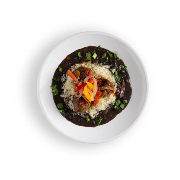 Haitian Turkey Meatballs in Spiced Gravy