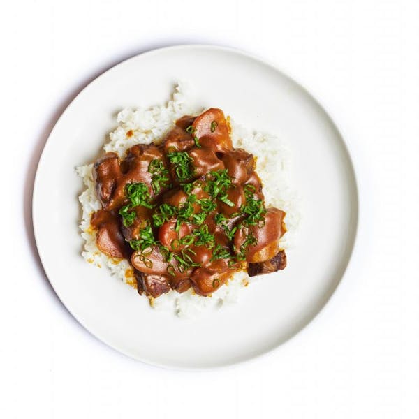 Japanese Beef Curry with Steamed Rice