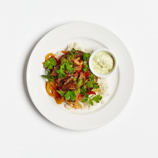 Nikkei-Style Steak Fajitas