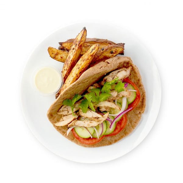 Classic Chicken Shawarma Pita