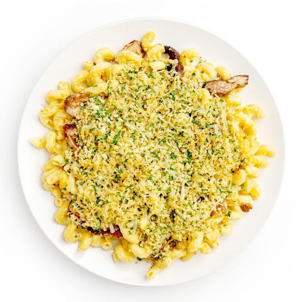 JG's Adobo Chicken Mac n' Cheese