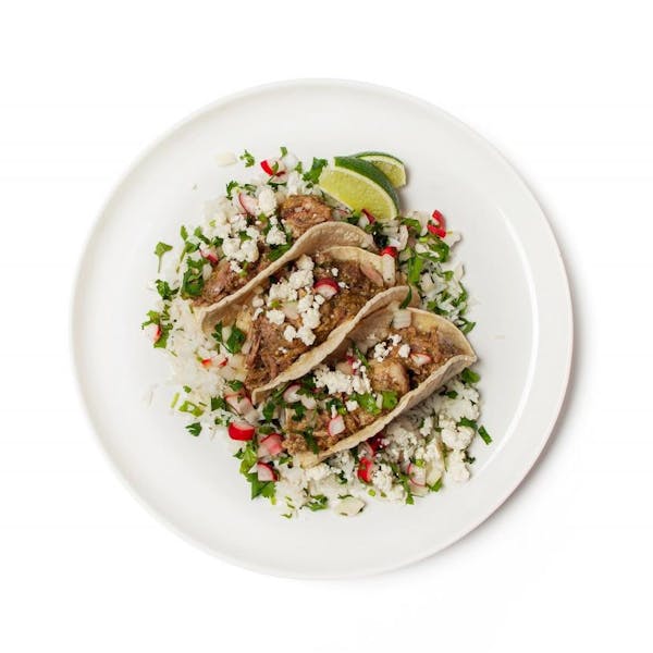 Chile Verde Street Tacos