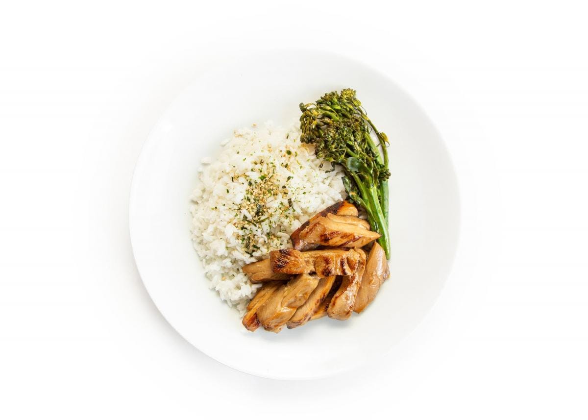 Chicken Teriyaki with Charred Broccolini