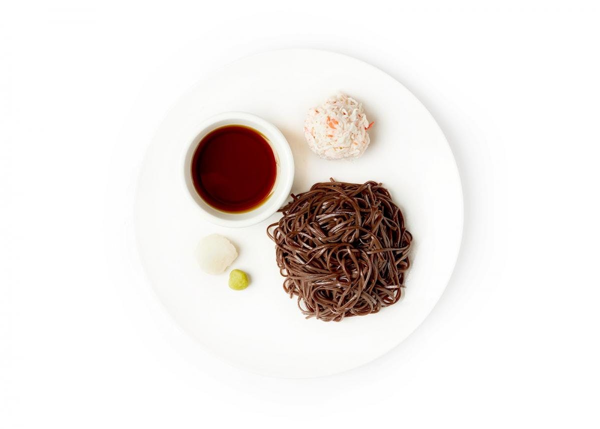 Zaru Soba (Chilled Buckwheat Noodles with Soy Broth)