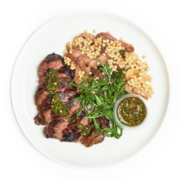 Grilled Skirt Steak with Chimichurri