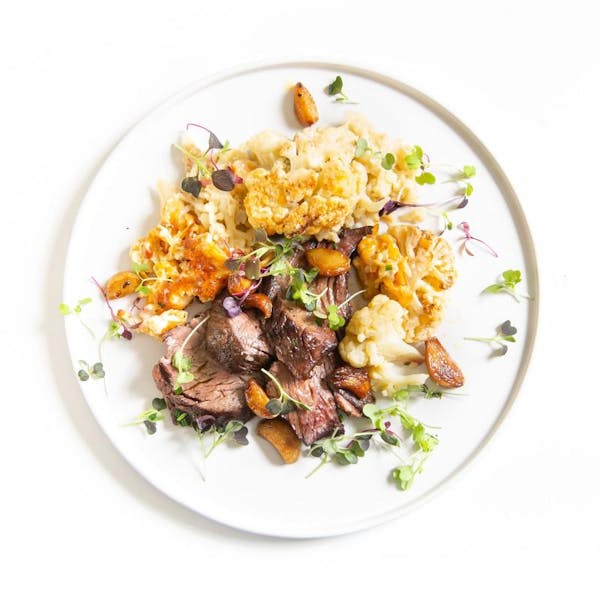 Flank Steak & Garlic-Chili Oil