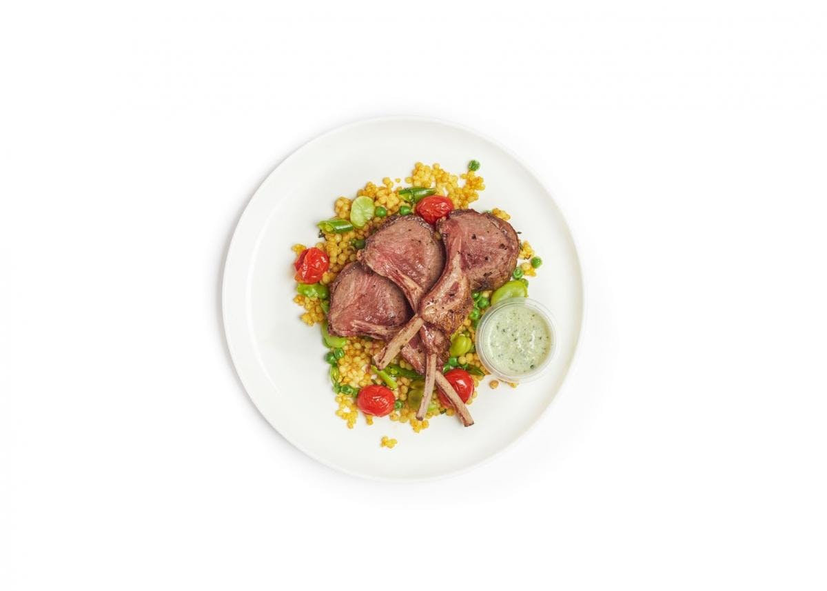 Herb-Roasted Rack of Lamb