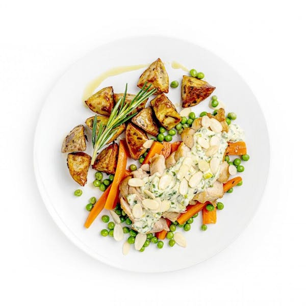 Chicken Thighs in Scallion Cream