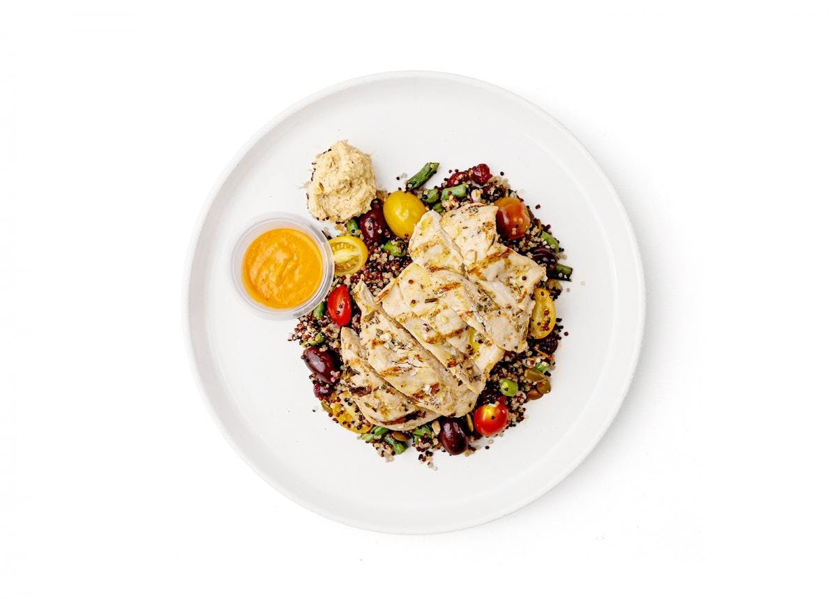 Mediterranean Chicken Grain Bowl