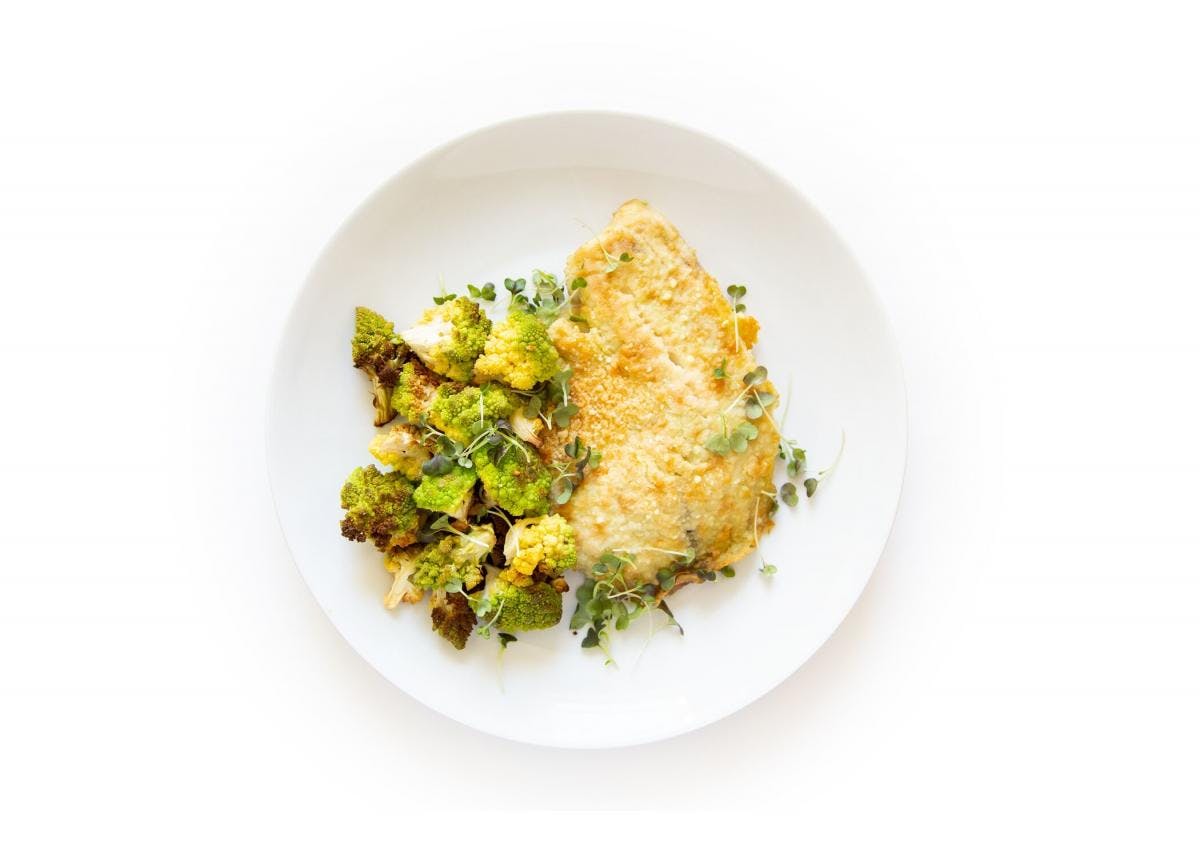 Tangy Parmesan-Crusted Tilapia