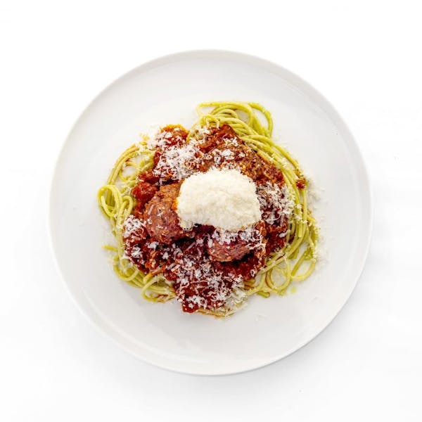 Michelle's Meatballs and Spaghetti